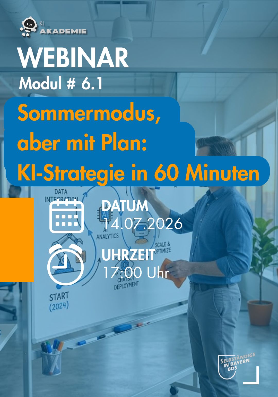 Sommermodus, aber mit Plan: KI‑Strategie in 60 Minuten